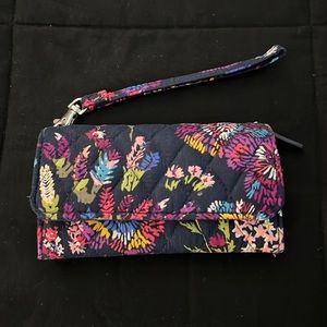 Vera Bradley multicolored phone wallet